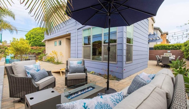 Leucadia Oasis – Spa/EV/Fire Pit/AC/Walk to Beach