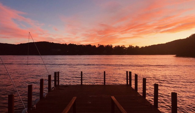 Level, Direct Lakefront, Expansive Western Views, Beach On Candlewood Lake