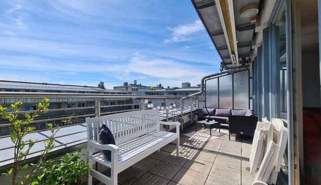 Lichtdurchflutete Dachterrassen-city-wohnung, Penthouse !
