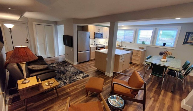 Light and bright 2 bedroom daylight basement apartment