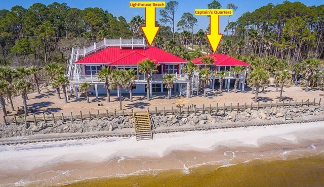 Lighthouse Beach is located on Carrabelle Beach!