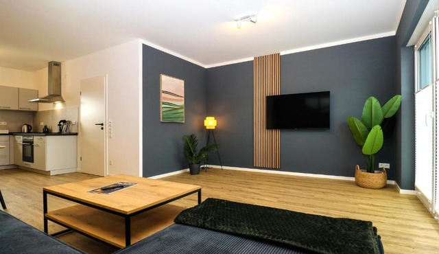 LIGHTPLACE - Moderne Apartments in Braunschweig - Balkon - Netflix - Am Kanal