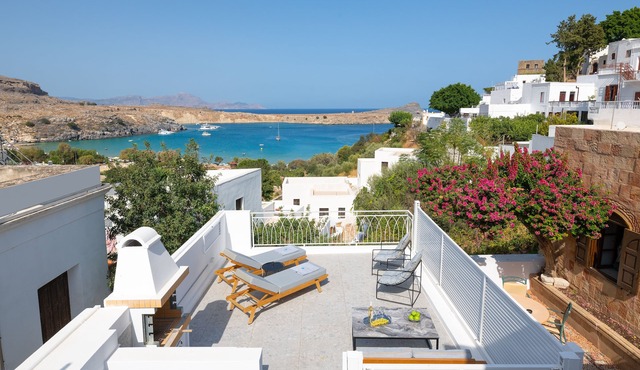 Lindos Shore Junior Suite very close to Lindos Main Beach