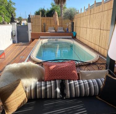 Little Bohême, luxe, piscine, SPA, tout à pied, Port Grimaud