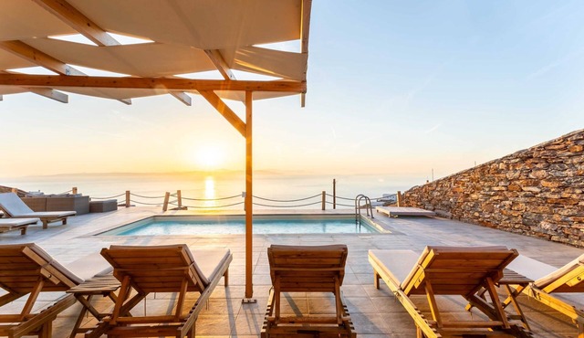 Live in Blue - Celeste Private Pool & Magic Views