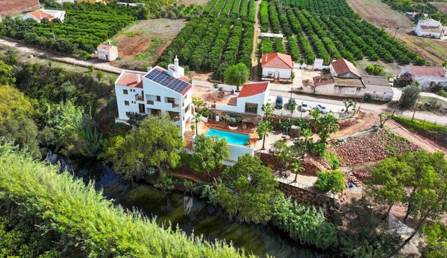Located on the river Arade just outside the historic centre of Silves