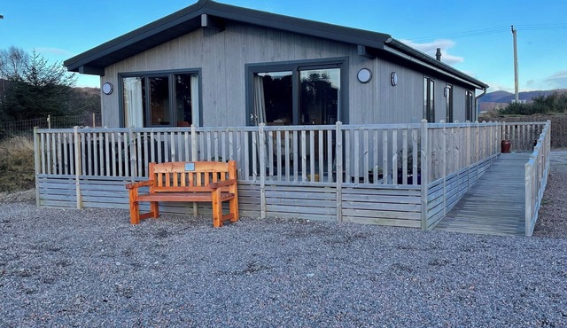 Lochshiel accommodation Dot’s cabin