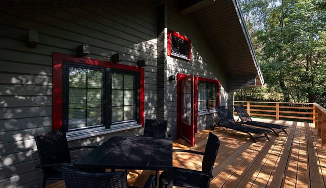 Lodge mit Terrasse in Buntenbock in Flussnähe