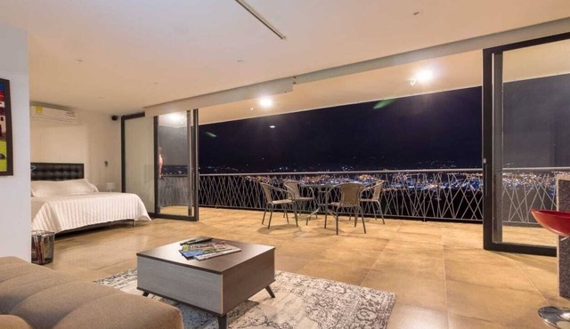 Loft apartment located in rural area