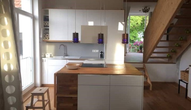 Loft apartment with far-reaching views 85 sqm in Coburg