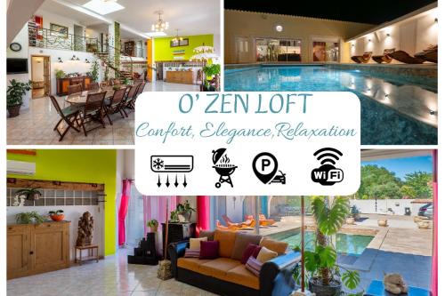 Loft d'exception 350m2 spacieux et lumineux avec piscine à 15 min de la mer