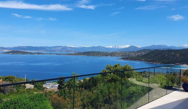 Loft de Standing vue Mer,au-dessus de la Plage D'argent en Corse du Sud, Verghia