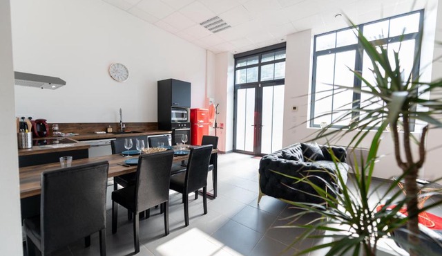 LOFT LA MINE D'OR - Parking gratuit et privé - Wifi - Tout équipé - Machine à laver
