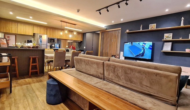 Loft Lindo com Ar Condic, WIFI, Perto de Capivari