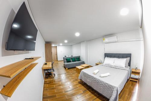 Loft moderno con Aire Acondicionado y Parqueadero