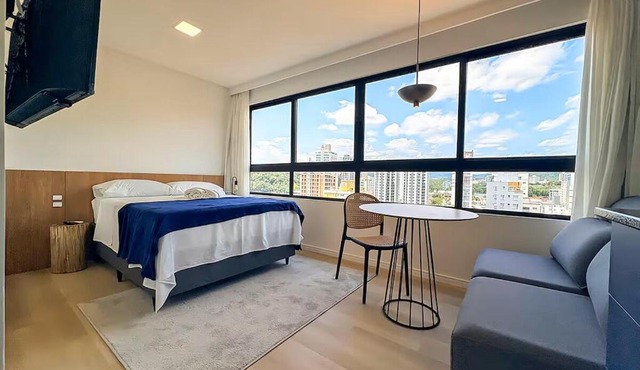 Loft novo moderno garagem, piscina, 2 pessoas