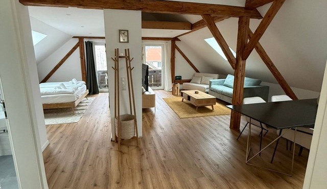 Loft on Lake Riegsee - stylish vacation apartment in Aidling