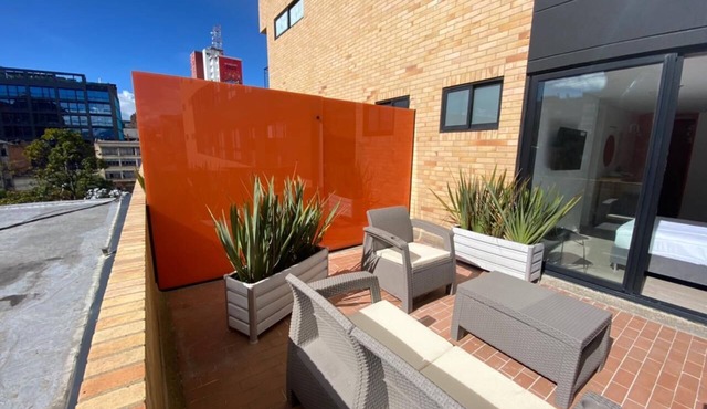 LOFT WITH PRIVATE TERRACE IN CHAPINERO