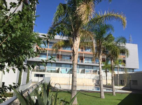 Loft with terrace 24m2, swimming pool and garage