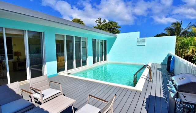 Lovely 1BR condo with private pool @Sapphire Beach VIII