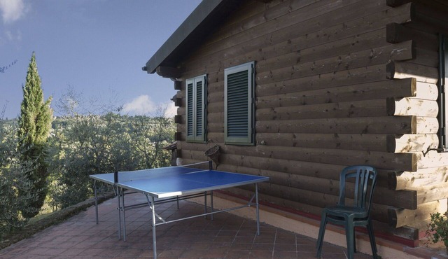 Lovely apartment with WIFI, pool, A/C, TV, terrace and panoramic view, close to San Gimignano
