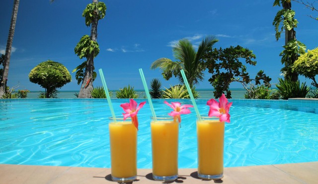 Lovely beachfront 2 bedroom villa