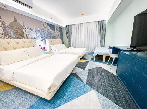 Lovely Penthouse near Airport, City of Dreams 8pax