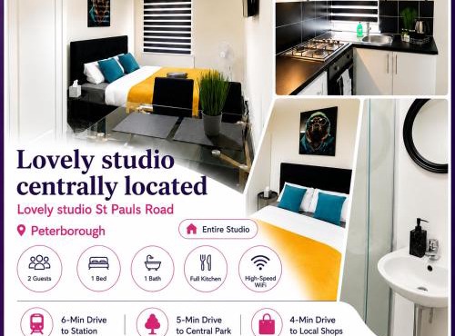 Lovely studio centrally located