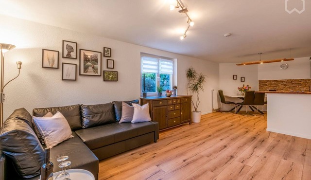 Lovingly and comfortably furnished oasis of well-being