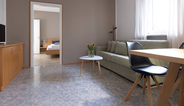 Lovingly Furnished Apartment with Balcony and Stunning Mountain Views at Residence Margreth