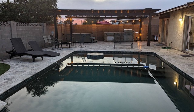 Lower level apartment with Pool!