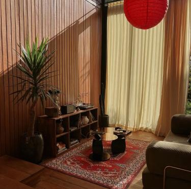 Luciole Mountain House with Jungle & Volcano Views