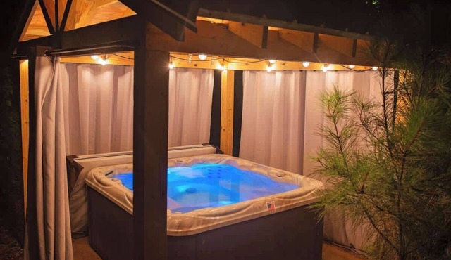 Luke Bunk Tiny Cabin, Hot Tub, Mountain & Cityside