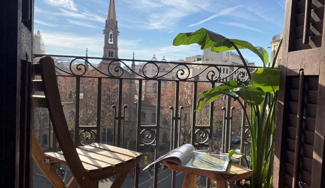 Luminous Designer Loft Style Apt Eixample Views By MyRentalHost