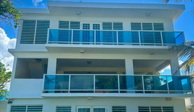 Luquillo Beachfront Villa with Ocean Views & Room to Relax