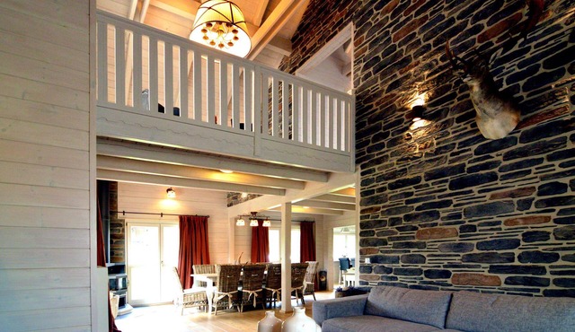 Lush chalet in Septon with sauna