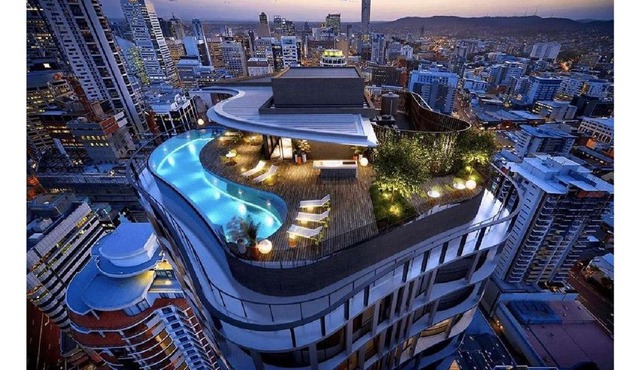 Lux 37th floor 2br 2bath, Infinity pool, Gym, Wifi