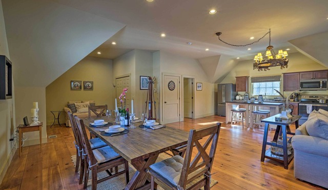 Luxe 'Green Barn' Near Skiing w/Mt Equinox Views!