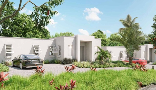 Luxe Private Pool Villa in Porters Place, Exclusive Beach Club Access, Gym & BBQ