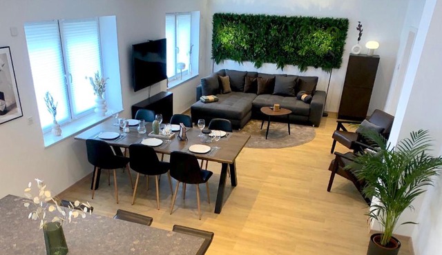 Luxuriöse Ferienwohnung in Chemnitz - Apartment B28 für 2 plus 2 Gäste