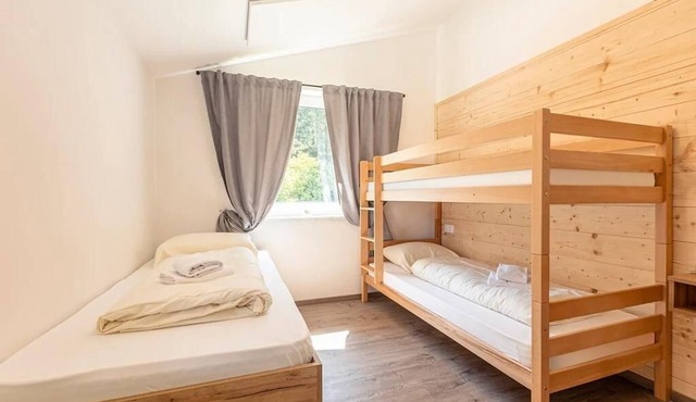 Luxurious alpine-style chalet (141sqm) with private sauna