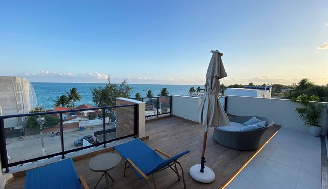 Luxurious flat on the best stretch of Tamandaré beach