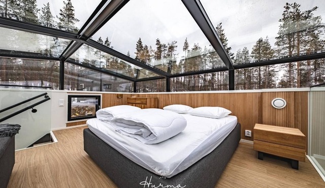 Luxurious igloo accommodation with jacuzzi