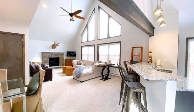 Luxurious Lakefront Retreat Ideally Located for Winter and Summer Fun