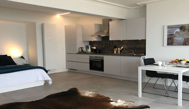 Luxurious, modern & warm seaside loft with great views