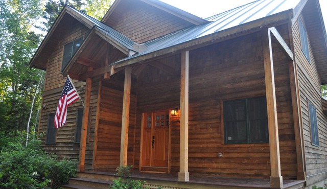 Luxurious Mountain Cabin near Okemo with High-End Modern Amenities for up to 12