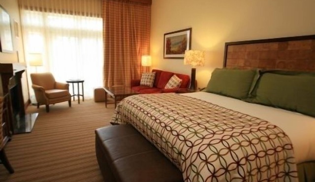 Luxurious Mountain View Studio W/Fireplace, Patio & Pool