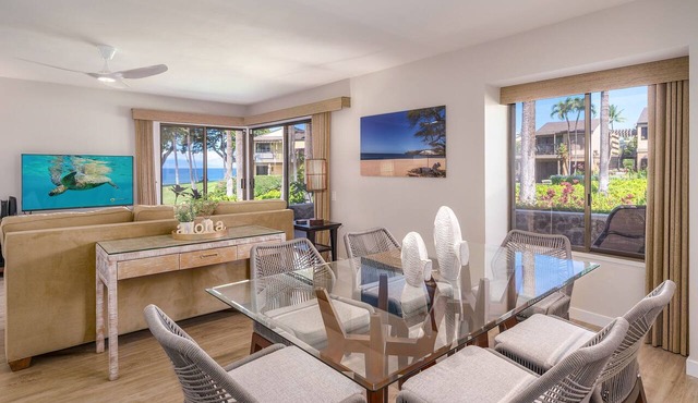 Luxurious Oceanfront Condo at Wailea Elua Village - Unit 1201, Central AC, Wi-Fi