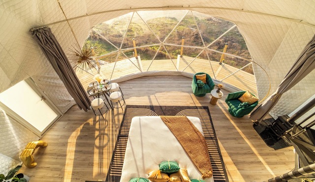 Luxurious Stargazer Dome Retreat in Stunning Nature w/Hot Tub and Sauna!