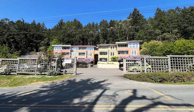 Luxurious two bedroom condo with private patio and ocean view.